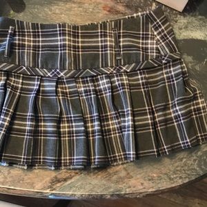 Plaid skirt